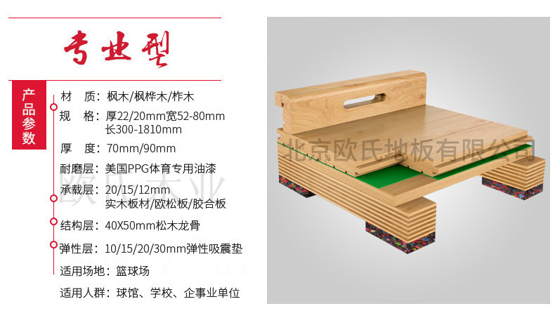 籃球木地板價(jià)格受哪些因素影響